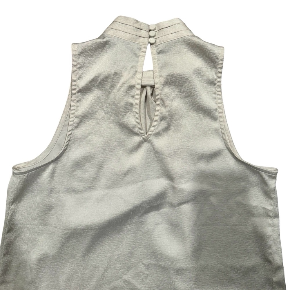 express satin twisted high neck blouse - Picture 5 of 6